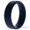Picture of Silicone Wedding BR 8mm Edge Ring - Basic-Blue by ROQ for Men - 14 mm Ring
