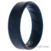 Picture of Silicone Wedding BR 8mm Edge Ring - Basic-Blue by ROQ for Men - 15 mm Ring