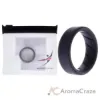 Picture of Silicone Wedding BR Step Ring Set - Basic-Grey by ROQ for Men - 9 mm Ring