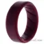 Picture of Silicone Wedding BR Step Ring Set - Basic-Bordo by ROQ for Men - 7 mm Ring
