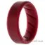 Picture of Silicone Wedding BR Step Ring Set - Basic-Bordo by ROQ for Men - 8 mm Ring