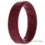 Picture of Silicone Wedding BR Step Ring Set - Basic-Bordo by ROQ for Men - 15 mm Ring