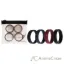 Picture of Silicone Wedding BR Middle Line Ring Set - Basic-Bordo by ROQ for Men - 4 x 14 mm Ring