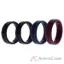 Picture of Silicone Wedding BR Middle Line Ring Set - Basic-Bordo by ROQ for Men - 4 x 16 mm Ring