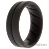 Picture of Silicone Wedding BR Middle Line Ring - Basic-Grey by ROQ for Men - 9 mm Ring