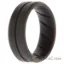 Picture of Silicone Wedding BR Middle Line Ring - Basic-Grey by ROQ for Men - 10 mm Ring