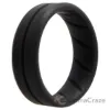 Picture of Silicone Wedding BR Middle Line Ring - Basic-Grey by ROQ for Men - 12 mm Ring