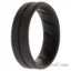 Picture of Silicone Wedding BR Middle Line Ring - Basic-Grey by ROQ for Men - 13 mm Ring