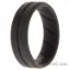 Picture of Silicone Wedding BR Middle Line Ring - Basic-Grey by ROQ for Men - 14 mm Ring