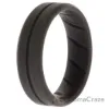 Picture of Silicone Wedding BR Middle Line Ring - Basic-Grey by ROQ for Men - 16 mm Ring