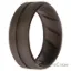 Picture of Silicone Wedding BR Middle Line Ring - Basic-Silver by ROQ for Men - 9 mm Ring