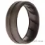 Picture of Silicone Wedding BR Middle Line Ring - Basic-Silver by ROQ for Men - 13 mm Ring