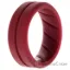 Picture of Silicone Wedding BR Middle Line Ring - Basic-Bordo by ROQ for Men - 7 mm Ring