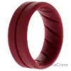 Picture of Silicone Wedding BR Middle Line Ring - Basic-Bordo by ROQ for Men - 8 mm Ring