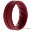Picture of Silicone Wedding BR Middle Line Ring - Basic-Bordo by ROQ for Men - 8 mm Ring