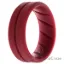 Picture of Silicone Wedding BR Middle Line Ring - Basic-Bordo by ROQ for Men - 9 mm Ring