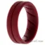Picture of Silicone Wedding BR Middle Line Ring - Basic-Bordo by ROQ for Men - 11 mm Ring