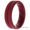 Picture of Silicone Wedding BR Middle Line Ring - Basic-Bordo by ROQ for Men - 15 mm Ring