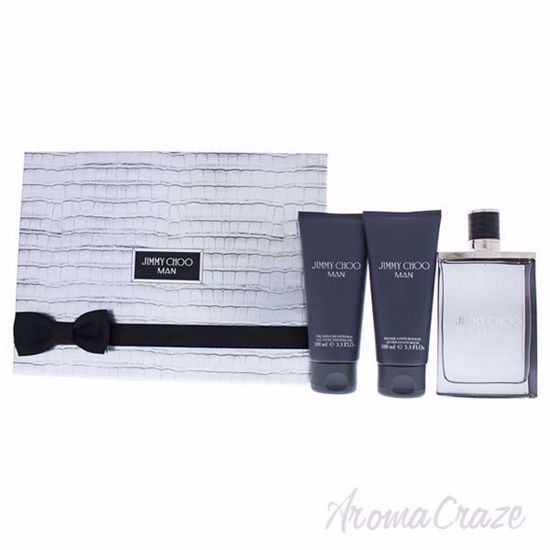 Jimmy Choo Man by Jimmy Choo for Men - 3 Pc Gift Set 3.3oz E