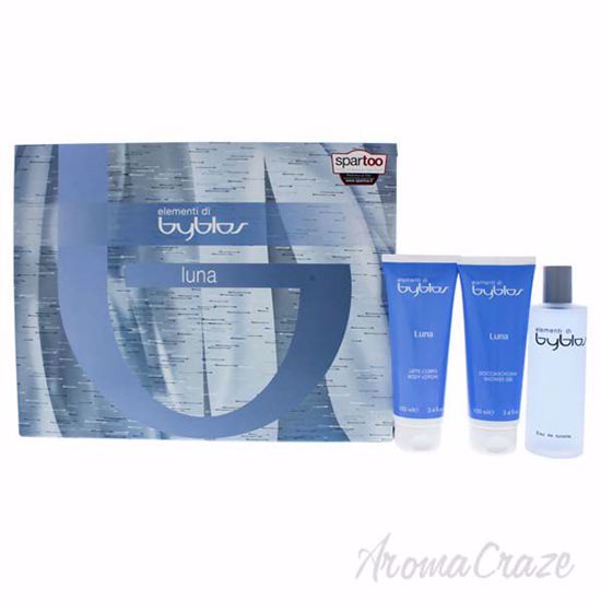 Elementi Di Luna by Byblos for Women - 3 Pc Gift Set 4.0oz E