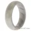 Picture of Silicone Wedding BR Solid Ring - Basic-Silver by ROQ for Women - 4 mm Ring