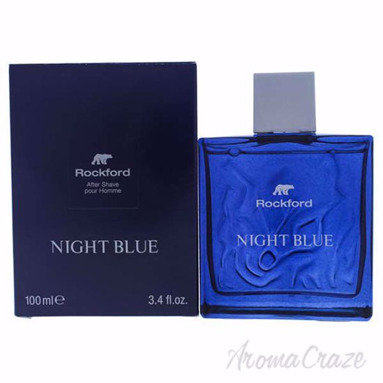 Night Blue Aftershave Lotion by Rockford for Men - 3.4 oz Af