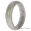 Picture of Silicone Wedding BR Solid Ring - Basic-Silver by ROQ for Women - 8 mm Ring