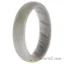 Picture of Silicone Wedding BR Solid Ring - Basic-Silver by ROQ for Women - 9 mm Ring