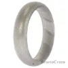 Picture of Silicone Wedding BR Solid Ring - Basic-Silver by ROQ for Women - 10 mm Ring