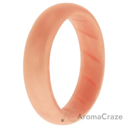 Picture of Silicone Wedding BR Solid Ring - Basic-Rose-Gold by ROQ for Women - 7 mm Ring