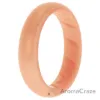 Picture of Silicone Wedding BR Solid Ring - Basic-Rose-Gold by ROQ for Women - 9 mm Ring
