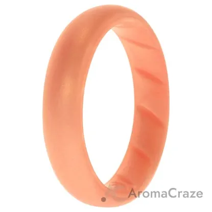 Picture of Silicone Wedding BR Solid Ring - Basic-Rose-Gold by ROQ for Women - 10 mm Ring