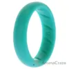 Picture of Silicone Wedding BR Solid Ring - Basic-Turquoise by ROQ for Women - 8 mm Ring