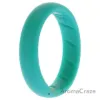 Picture of Silicone Wedding BR Solid Ring - Basic-Turquoise by ROQ for Women - 9 mm Ring