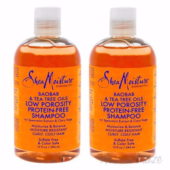 Baobab and Tea Tree Oils Low Porosity Protein-Free Shampoo b