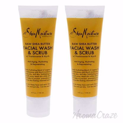 Raw Shea Butter Facial Wash and Scrub by Shea Moisture for U