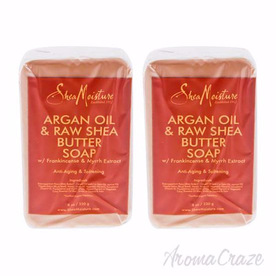 Argan Oil and Raw Shea Butter Soap Anti-Aging and Softening 