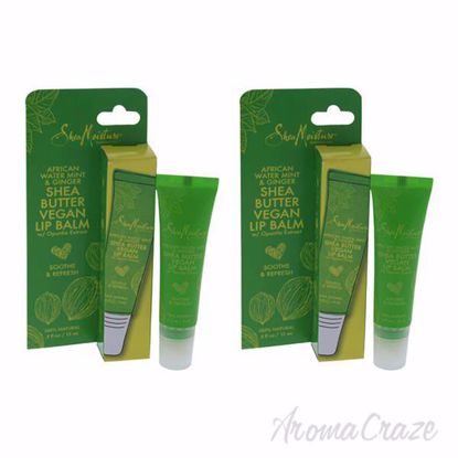 African Water Mint and Ginger Shea Butter Lip Balm by Shea M