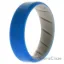 Picture of Silicone Wedding BR 8mm Edge Ring - Grey-Blue by ROQ for Men - 13 mm Ring