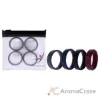 Picture of Silicone Wedding BR Step Ring Set - Basic-Bordo by ROQ for Men - 4 x 13 mm Ring