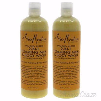 Raw Shea Butter 2-In-1 Foaming Milk and Body Wash by Shea Mo