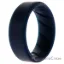 Picture of Silicone Wedding BR Step Ring - Basic-Blue by ROQ for Men - 7 mm Ring