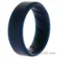 Picture of Silicone Wedding BR Step Ring - Basic-Blue by ROQ for Men - 8 mm Ring