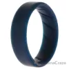Picture of Silicone Wedding BR Step Ring - Basic-Blue by ROQ for Men - 11 mm Ring