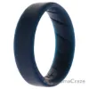 Picture of Silicone Wedding BR Step Ring - Basic-Blue by ROQ for Men - 13 mm Ring