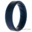 Picture of Silicone Wedding BR Step Ring - Basic-Blue by ROQ for Men - 14 mm Ring