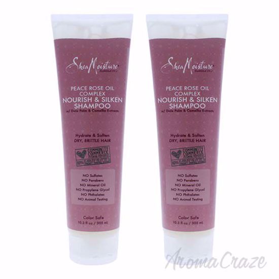 Peace Rose Nourish and Silken Shampoo by Shea Moisture for U