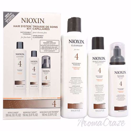 System 4 Noticeably Thinning Hair Kit For Fine Hair by Nioxi