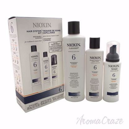 System 6 For Medium To Coarse Hair Kit by Nioxin for Unisex 