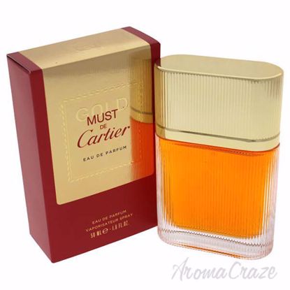 Must De Cartier Gold by Cartier for Women - 1.6 oz EDP Spray